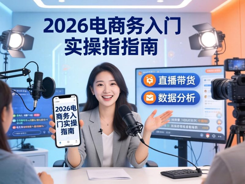 2026电商入门实操指南：初学者必须掌握的5个核心步骤插图