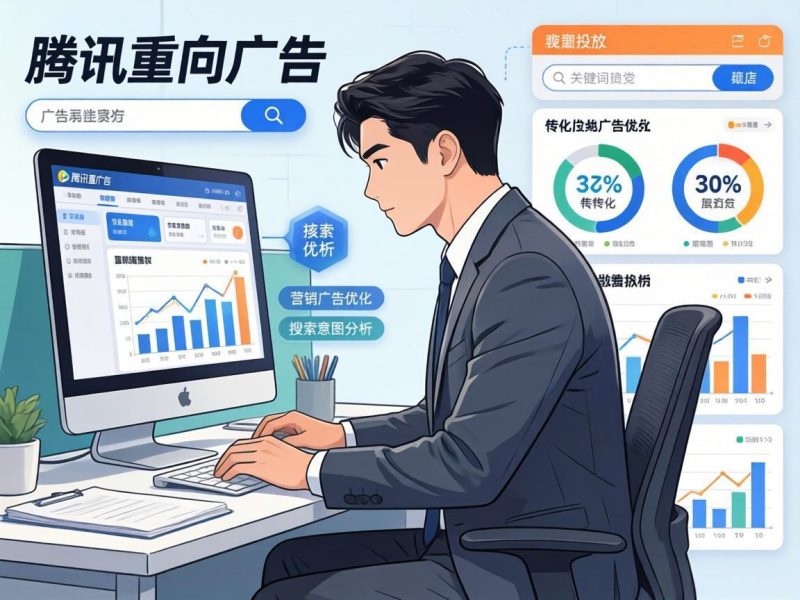 腾讯重定向广告:2026年最新实操指南,新手也能跑出1:4 ROI插图 腾讯重定向广告:2026年最新实操指南,新手也能跑出1:4 ROI插图