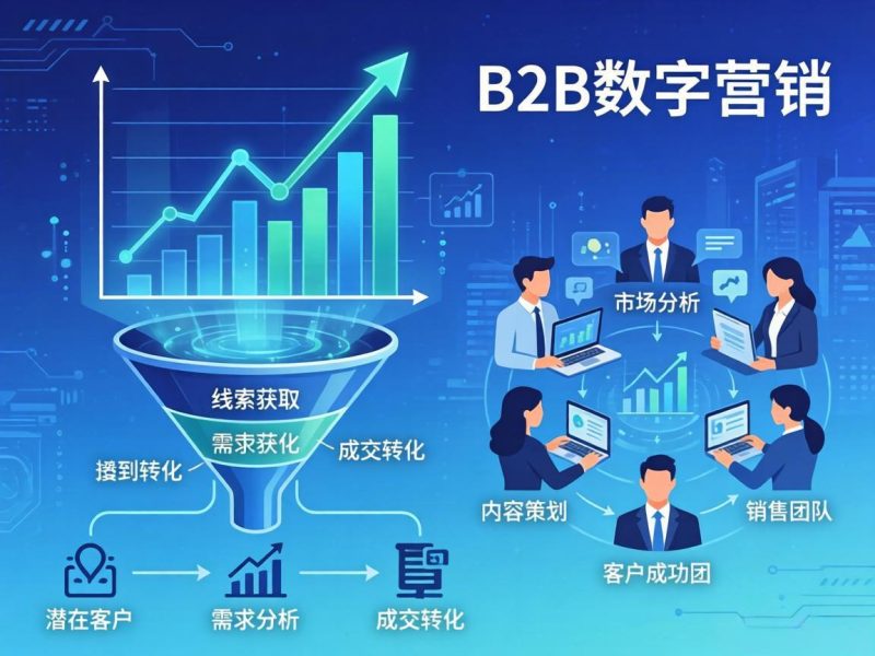 B2B数字营销完整指南:从入门到精通(2026版)插图 B2B数字营销完整指南:从入门到精通(2026版)插图