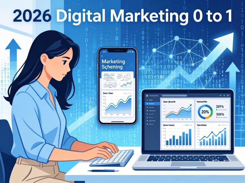 2026年如何从0到1做数字营销，我整理了这10个可落地的步骤插图