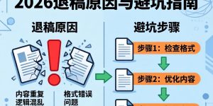 新闻发稿被拒稿怎么办？2026年最新退稿原因和避坑指南缩略图