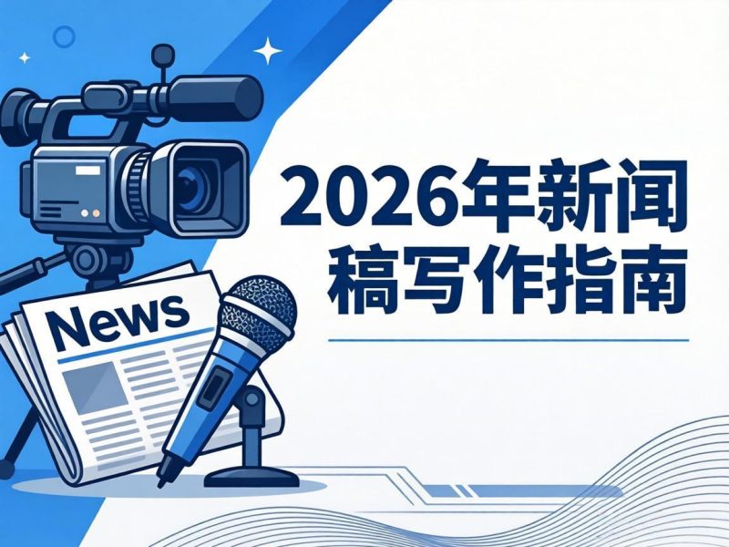 新闻稿怎么写才有效?2026年新闻稿写作指南插图 新闻稿怎么写才有效?2026年新闻稿写作指南插图