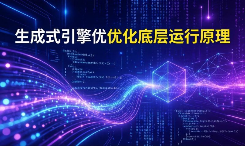 2026 GEO优化不是玄学:一文读懂生成式引擎优化的底层运行原理插图 2026 GEO优化不是玄学:一文读懂生成式引擎优化的底层运行原理插图