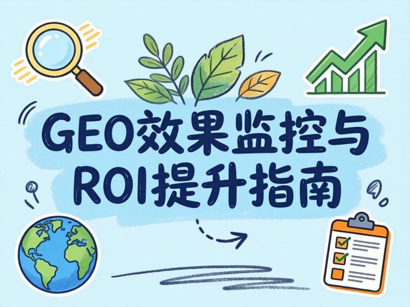 GEO效果监控与ROI提升指南:从AI曝光到业绩增长的转化闭环搭建插图 GEO效果监控与ROI提升指南:从AI曝光到业绩增长的转化闭环搭建插图
